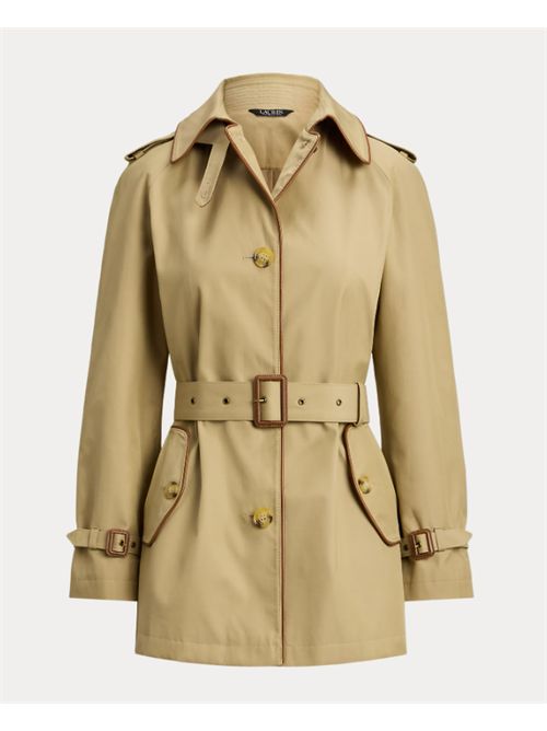 SB RG PU 30-LINED-COAT LAUREN RALPH LAUREN | 297979525001BIRCH TAN